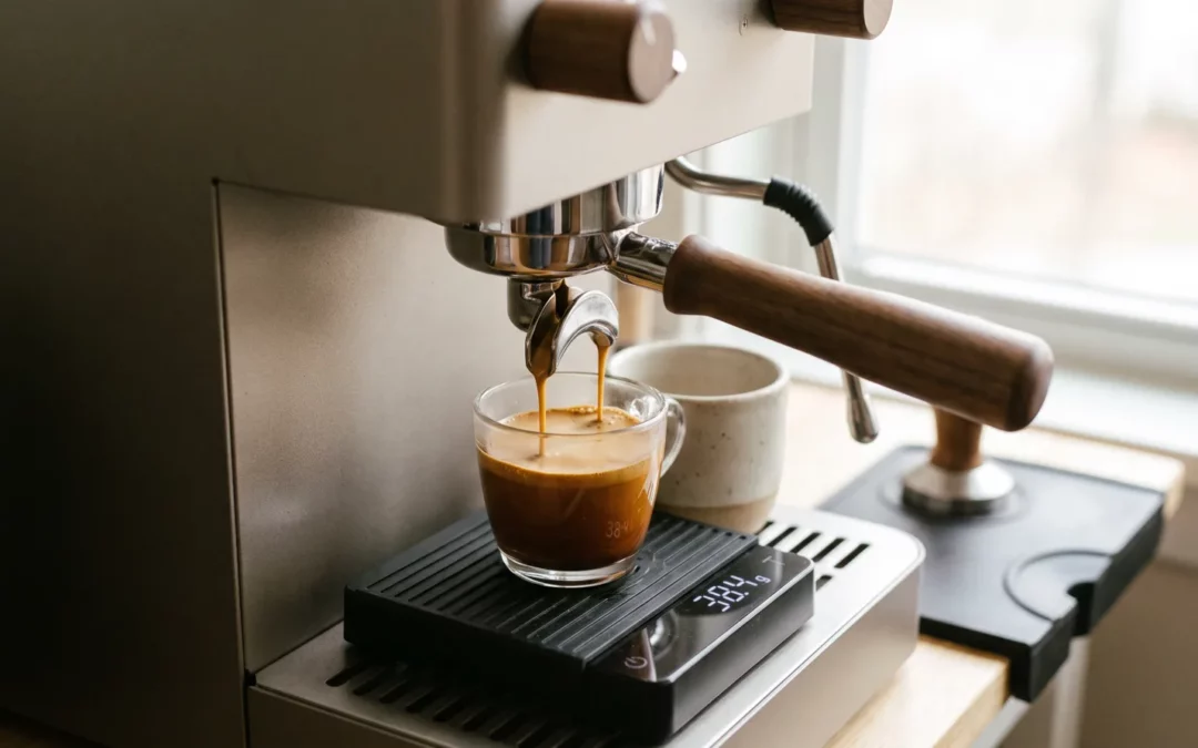 Espresso z ekspresu kolbowego. Ile kawy, ile sekund i co zmieniać