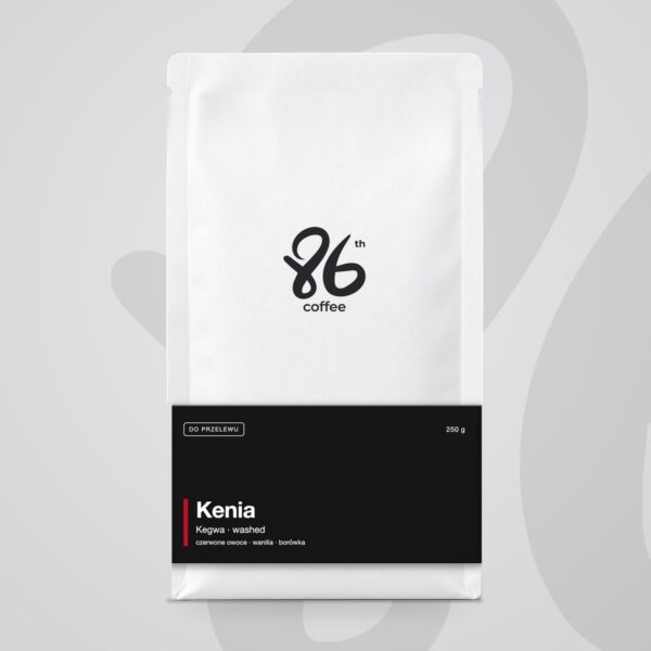 Kawa ziarnista 86th Kenia Kegwa, paczka 250 g
