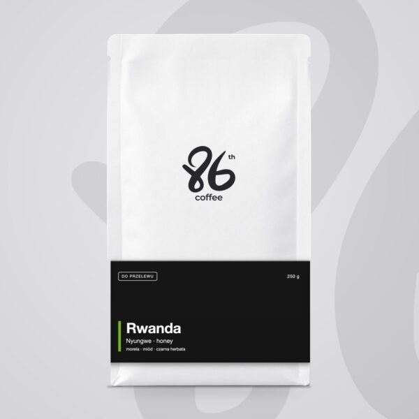 Kawa ziarnista 86th Rwanda Nyungwe, paczka 250 g
